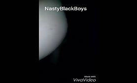 White Sissy Boy gets Black Cock in His Ass Pussy