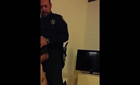 Caught Police hard blowjob