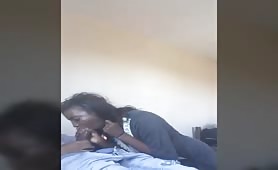 Hung young nigga fucking his stepsister 