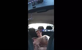 Getting fucked in my backseat