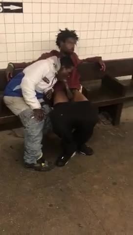 272px x 480px - Two homeless black men having oral fun at a subway station - Videos -  Spycock.com