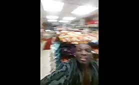 Straight teen fucking a slut in the back of a grocery store