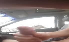 A stranger found me masturbating in the car