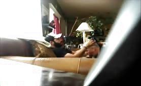I hid the camera to record my neighbor sucking my dick