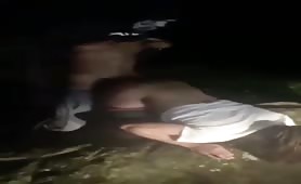 Fucking my neighbor in the backyard after party 