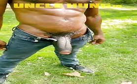 Horse cock haitian guy doing a solo show