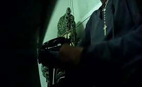 Black Priest Caught Jerking off in Church