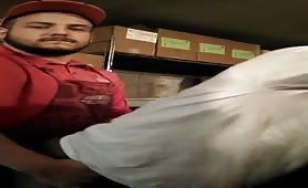 pizza store manager fucks new employee