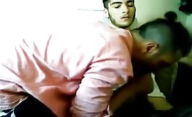 Straight turkish twink gets sucked by older guy and cum in his mouth