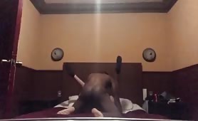 Straight peruvian guy fucks me hard for money in motel