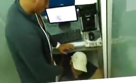 Caught dudes fucking in cyber cafe 